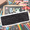  K120, LOGITECH, Keyboard, USB, RU/EN BLACK.
