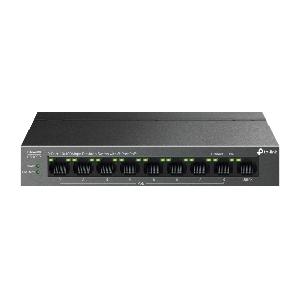 TL-SL1311P, TP-Link, 8-Port 10/100Mbps + 3-Port Gigabit Desktop Switch with 8-Port PoE+