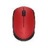  M171, Logitech, Mouse, USB Wireless 1000 dpi 3 Button, 1xAA-12 month 70,5g Red.