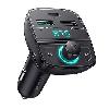  CD229, UGREEN, Power Supply, Bluetooth Car Charger BT5.0, PD, QC3.0, USB Flash Drive, TF, Black.