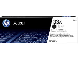  33A, HP, Toner Cartridge, Black.