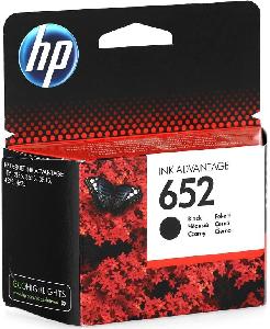  652, HP, Ink Cartridge, Black Ink Cartridge, F6V25AE.