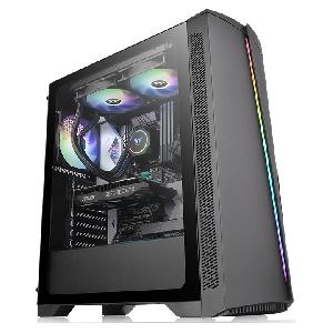 H350 Tempered Glass TG RGB Mid-Tower Chassis, Case, Black