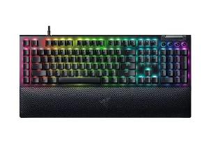  BlackWidow V4, RAZER, Keyboard, mechanical 114key, Green Switch, USB-A, EN, RGB, black.