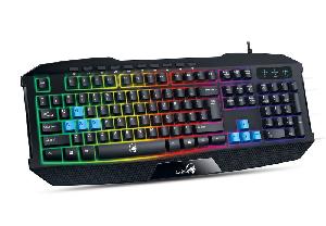 Scorpion K215, GENIUS, Keyboard, Gaming RGB LED USB BLACK..