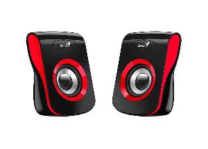 SP-Q180, Genius, Speakers 6 Watt RED,USB 