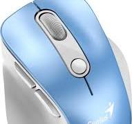  Ergo 9000S Pro, GENIUS, Mouse, Wireless, LIGHT BLUE.