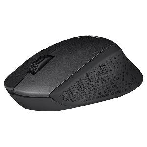 M330 Logitech Wireless Mouse SILENT PLUS BLACK-DPI1000 High Precision Optical Tracking (105.4mm x 67.9mm x 38.4mm)L910-004909