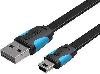 VAS-A14-B200 VENTION Flat Mini USB 2.0 Cable 2m