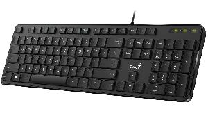  SlimStar M200, GENIUS, Keyboard, slim, USB, BLACK.