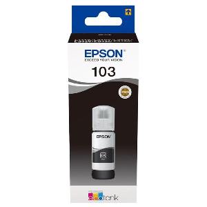  103 - C13T00S14A, EPSON, Ink, Black Bottle 65ml, 4,500 pages.