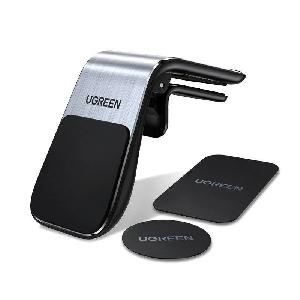 LP290  UGREEN (80712B), Smartphone Car Holder, Black/Silver