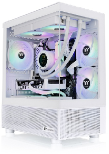 View 170 TG ARGB Snow, ThermalTake, White, Tempered Glass, 120mm ARGB Lite White Fan*3, CA-1Z4-00M6WN-00