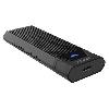 S1203ABK ,UNITEK, USB3.1 Gen2 to M.2 (PCIe/NVMe) Enclosure, USB3.1 Gen2 C to C Cable, Black Color