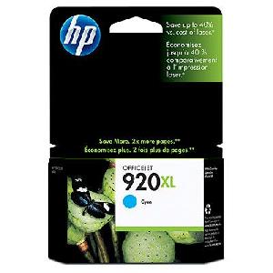 CD972AE, HP 920XL, Cyan Ink Cartridge (High Yield)