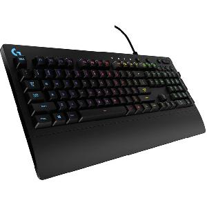 G213, LOGITECH  Prodigy Corded RGB Gaming Keyboard USB 1.8 m , BLACK (L920-008092 )