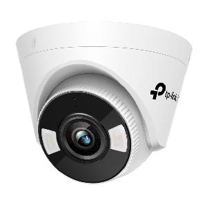 VIGI C440(4mm), TP-Link, Camera, 4MP Full-Color Turret smart,1/3CMOS,F1.6, H.265,2 Way Audio,MicroSD Up to 256 GB, PoE.