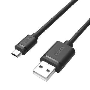  Y-C451GBK, UNITEK, Cable, USB 2.0 to Micro USB Charge + Data transfer up to 480Mbps.
