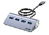 H1337BGY01, UNITEK, USB HUB, USB-C 5Gbps Hub (Type C To 4*USB-A 5Gbps).