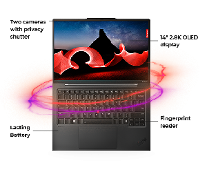 21KDS15F00_A/GE Lenovo ThinkPad X1 Carbon G12, 14" 2.8K OLED Touch, Ultra 7-155U, 32GB, 1TB SSD, 4G LTE, W11 Pro, 3Y