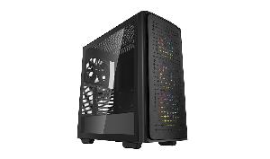  CK560, DEEPCOOL, CASE, ATX, Fans 3×ARGB120+140, AIO 360mm, Air 175mm, GPU 380mm, 3.5" HDD×2, USB 3.0×2 + Type-C, Audio, 1yr.