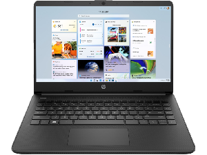 B09J4EA  HP Laptop 14" FHD slim 250 nits Core i3-1215U - U15 | 8GB DDR4 1DM 3200 | 256GB PCIe  Jet Black 14s-dq5019ci