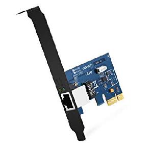 US230 UGREEN Gigabit 10/100/1000Mbps PCI Express Network Adapter (30771)