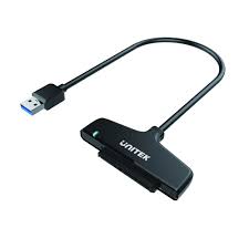  Y-1096, UNITEK, USB Adapter, USB-C 5Gbps To SATA 6G Adapter, Black .