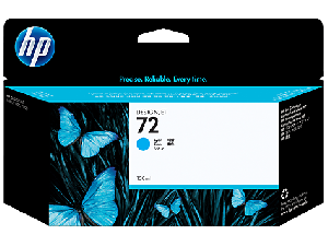 C9371A, HP 72, Cyan DesignJet Ink Cartridge