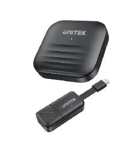 V1184A, UNITEK, USB-C Wireless HDMI Extender Kit Up to 50M