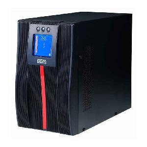  MAC-1500, POWERCOM, UPS, 1500W,On-Line, 4xSchuko,208-240VAC,12V7Ahx4,USB,Sinewave,Tower, Black.