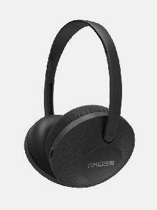 Koss KPH7 Wireless Bluetooth On-Ear Headphones, On-Board Controls with Mic, Lightweight Portable Fold Flat Black18+ hour batt