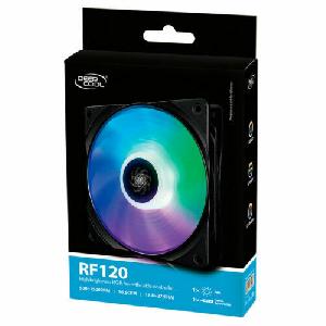  RF120R, DEEPCOOL, Case Fan, 120mm;1300 RPM;48.9 CFM;21.9 dB;Red LED; 3pin+molex..