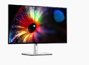 U2724D, Dell UltraSharp Monitor, 27" 2560x1440 at 120Hz, IPS, 350 cd/m2, 1.07B, 5 ms (Fast), 100% sRGB, VESA,HDMI, DP, Type C