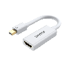 Y-6331, UNITEK, 20CM Mini DisplayPort to HDMI Female Adapter (4K)