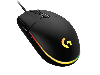  G102, Logitech, Mouse, USB (1ms)	2.1m, 8000dpi,	6 Button, 85g, Black.