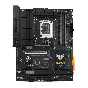 ASUS TUF GAMING B760-PLUS WIFI, Wi-Fi 6 ® v5.2 LGA1700, 4xDDR5, 3xM.2, 4xSATA,DP HDMI,2.5Gb Ethernet 90MB1ER0-M1EAY0