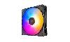  RF120 FS, DEEPCOOL, Fan, 120mm PWM 500~1500RPM, 56.5CFM, ≤27dB, 4-pin, RGB, Black.