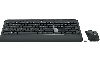 MK540, LOGITECH  ADVANCED Wireless Combo - BLACK EN/RU Keyboard (L920-008686)