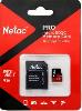  P500 Extreme Pro , NETAC, Memory Card, 32GB,MicroSDHC V10/A1/C10 up to100MB/s,retail pack with SD Adapter.